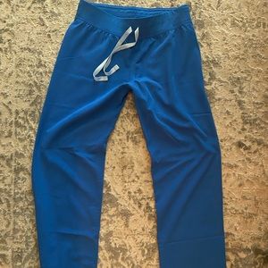 Royal Blue Figs scrub pants